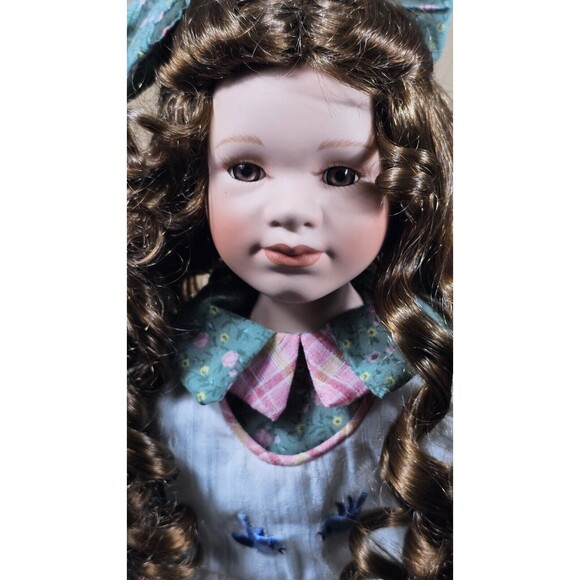 Yesterday's Child The Boyds Collection Sydney Doll Porcelain Face #296/12,000 - Picture 2 of 11